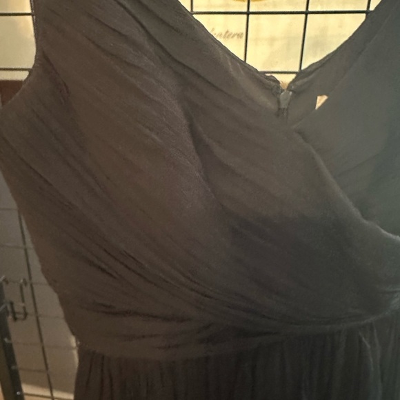 J. Crew Black Sleeveless V-Neck Cocktail Dress - Picture 4 of 10